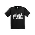 thumbnail image 1 of Inktastic Atlanta Skyline Grunge Youth T-Shirt, 1 of 5