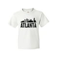 thumbnail image 1 of Inktastic Atlanta Skyline Grunge Youth T-Shirt, 1 of 5
