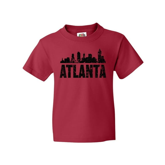 Inktastic Atlanta Skyline Grunge Youth T-Shirt