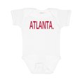 thumbnail image 1 of Inktastic Atlanta in Red Text Boys or Girls Baby Bodysuit, 1 of 5