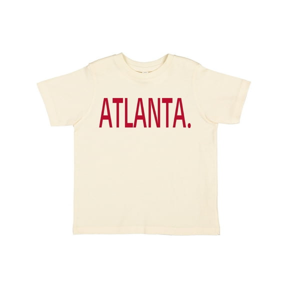 Inktastic Atlanta in Red Text Boys or Girls Toddler T-Shirt