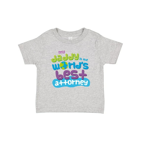 Inktastic Attorney Dad Lawyer Boys or Girls Baby T-Shirt