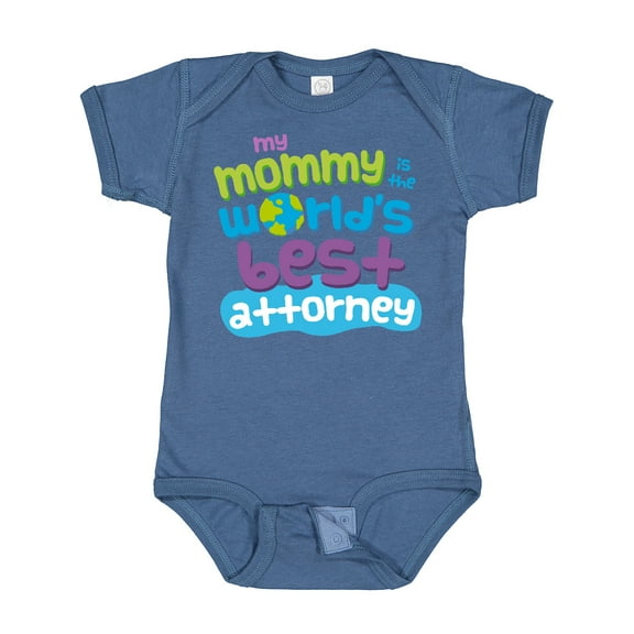 Inktastic Attorney Mom Quote Gift Boys or Girls Baby Bodysuit