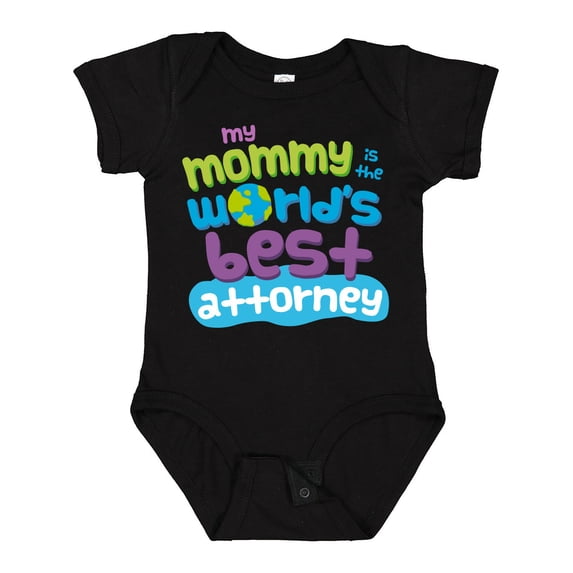 Inktastic Attorney Mom Quote Gift Boys or Girls Baby Bodysuit