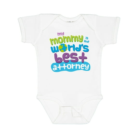 Inktastic Attorney Mom Quote Gift Boys or Girls Baby Bodysuit