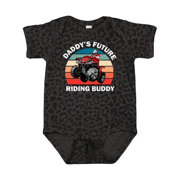 Inktastic Atv Daddys Future Riding Buddy Boys Baby Bodysuit