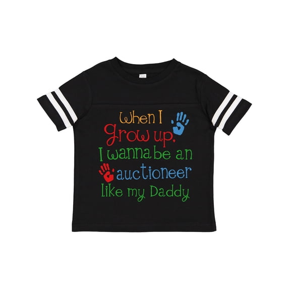 Inktastic Auctioneer Like Daddy Boys or Girls Toddler T-Shirt