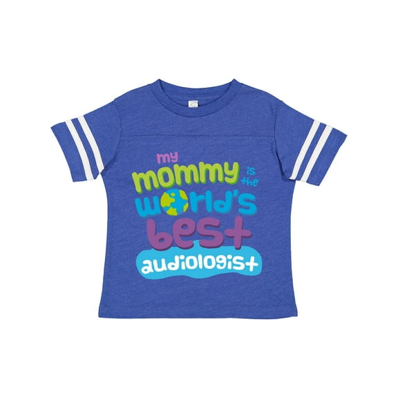 Inktastic Audiologist Mom quote childs Boys or Girls Toddler T-Shirt