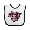 thumbnail image 1 of Inktastic Aunt Funny Niece Girls Baby Bib, 1 of 4