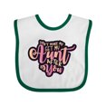 thumbnail image 1 of Inktastic Aunt Funny Niece Girls Baby Bib, 1 of 4