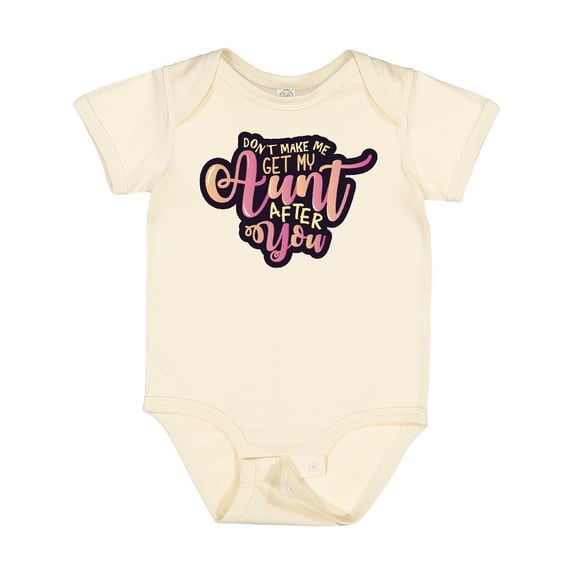 Inktastic Aunt Funny Niece Girls Baby Bodysuit
