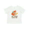 thumbnail image 1 of Inktastic Aunt Loves Me Woodland Fox Boys or Girls Baby T-Shirt, 1 of 5