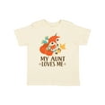 thumbnail image 1 of Inktastic Aunt Loves Me Woodland Fox Boys or Girls Toddler T-Shirt, 1 of 5