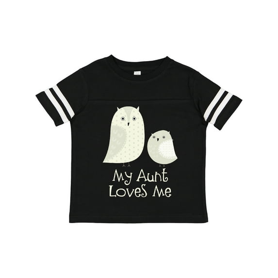 Inktastic Aunt Loves Me owls Boys or Girls Toddler T-Shirt