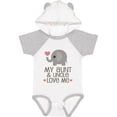 thumbnail image 1 of Inktastic Aunt and Uncle Love Me Nephew Boys or Girls Baby Bodysuit, 1 of 5