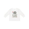 thumbnail image 1 of Inktastic Aunt and Uncle Love Me Nephew Boys or Girls Long Sleeve Toddler T-Shirt, 1 of 5