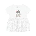 thumbnail image 1 of Inktastic Aunt and Uncle Love Me Nephew Girls Baby Dress, 1 of 5