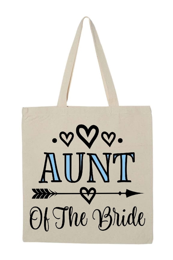 Aunt of the Bride Wedding Party Tote Bag