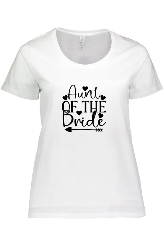 Aunt of the Bride Women's Plus Size T-Shirt