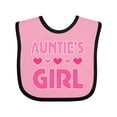 thumbnail image 1 of Inktastic Auntie Girl Niece Gift Girls Baby Bib, 1 of 4