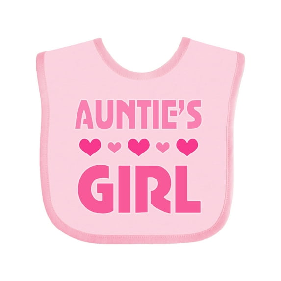 Inktastic Auntie Girl Niece Gift Girls Baby Bib