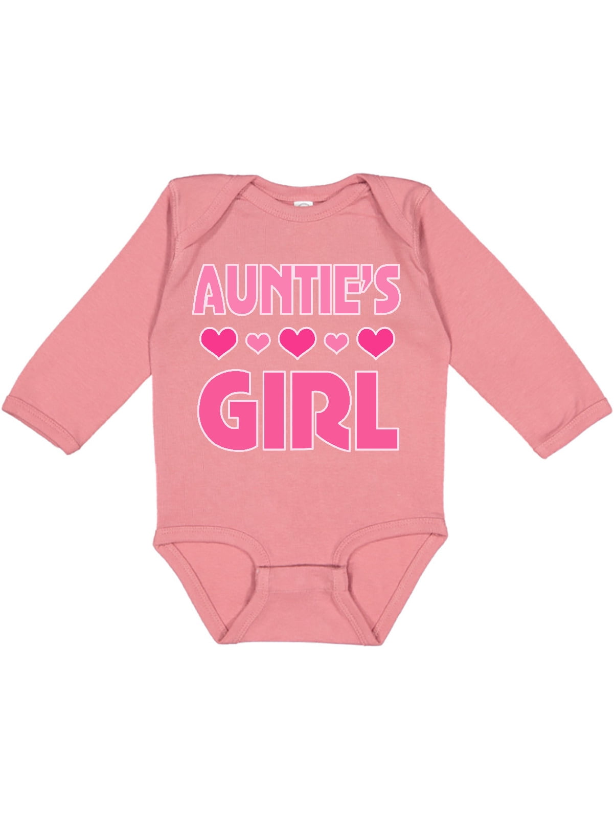 Inktastic 'Auntie's Little Honeybee' Baby Bodysuit - 100% Cotton, Snap Closure, USA Printed