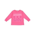thumbnail image 1 of Inktastic Auntie Girl Niece Girls Long Sleeve Toddler T-Shirt, 1 of 5