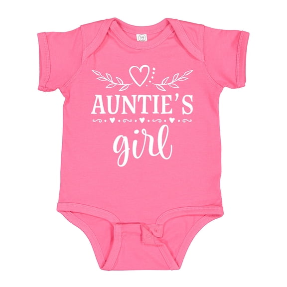 Inktastic Auntie Girl for Niece Girls Baby Bodysuit