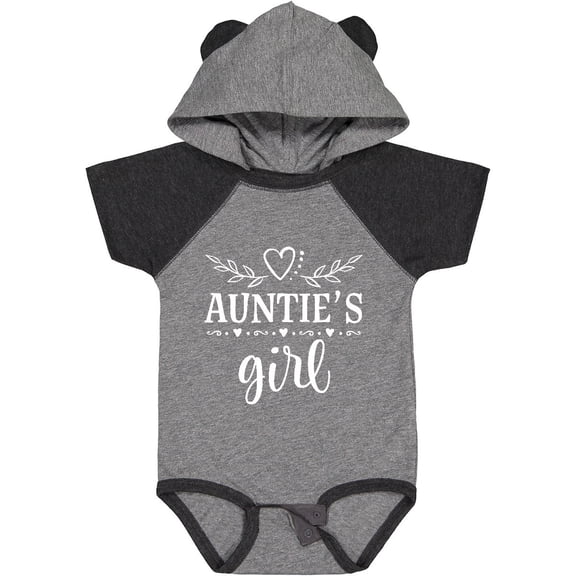 Inktastic Auntie Girl for Niece Girls Baby Bodysuit