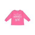 thumbnail image 1 of Inktastic Auntie Girl for Niece Girls Long Sleeve Toddler T-Shirt, 1 of 5