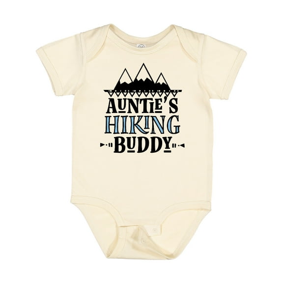 Inktastic Auntie Hiking Buddy Hiker Boys Baby Bodysuit
