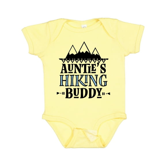 Inktastic Auntie Hiking Buddy Hiker Boys Baby Bodysuit