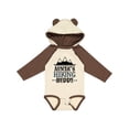 thumbnail image 1 of Inktastic Auntie Hiking Buddy Hiker Boys Long Sleeve Baby Bodysuit, 1 of 5