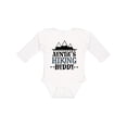 thumbnail image 1 of Inktastic Auntie Hiking Buddy Hiker Boys Long Sleeve Baby Bodysuit, 1 of 5