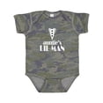 thumbnail image 1 of Inktastic Auntie Lil Man Tuxedo Front Boys Baby Bodysuit, 1 of 5
