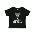 thumbnail image 1 of Inktastic Auntie Lil Man Tuxedo Front Boys Toddler T-Shirt, 1 of 5