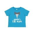 thumbnail image 1 of Inktastic Auntie Lil Man Tuxedo Front Boys Toddler T-Shirt, 1 of 5