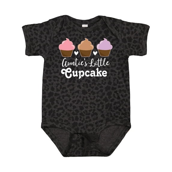 Inktastic Auntie Little Cupcake Niece Gift Girls Baby Bodysuit