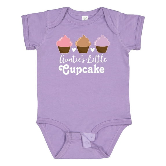 Inktastic Auntie Little Cupcake Niece Gift Girls Baby Bodysuit