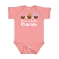 thumbnail image 1 of Inktastic Auntie Little Cupcake Niece Gift Girls Baby Bodysuit, 1 of 5