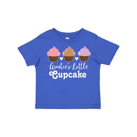 Inktastic Auntie Little Cupcake Niece Girls Toddler T-Shirt