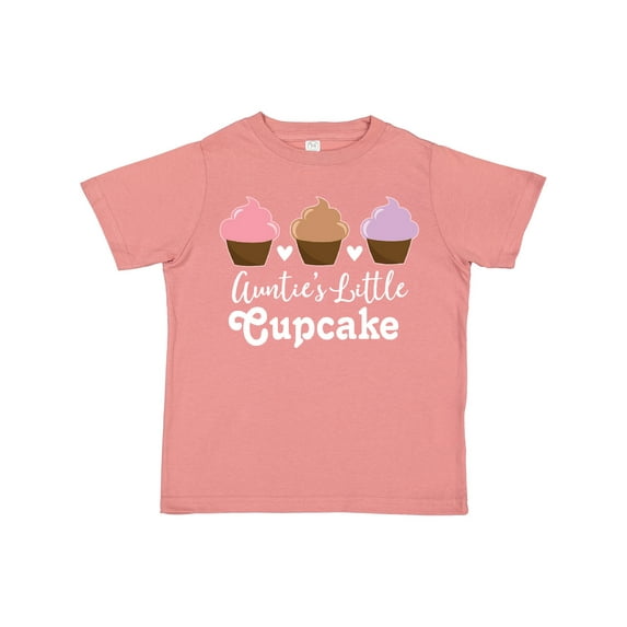 Inktastic Auntie Little Cupcake Niece Girls Toddler T-Shirt