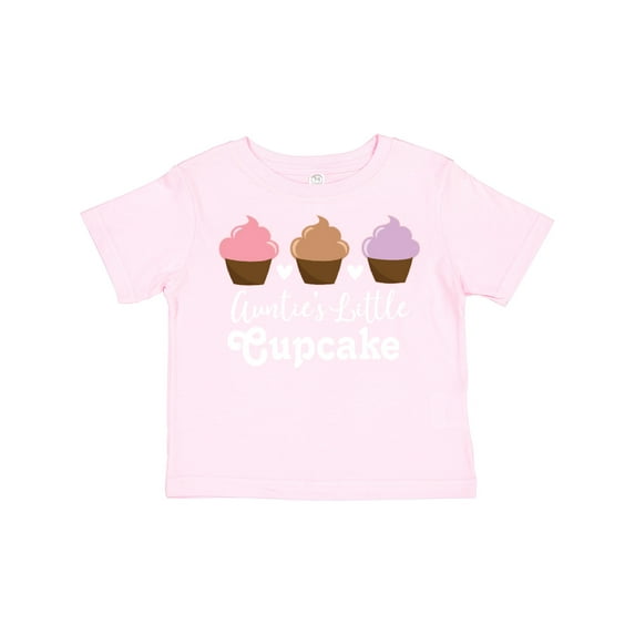 Inktastic Auntie Little Cupcake Niece Girls Toddler T-Shirt