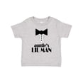 thumbnail image 1 of Inktastic Auntie's Lil Man Boys Baby T-Shirt, 1 of 5