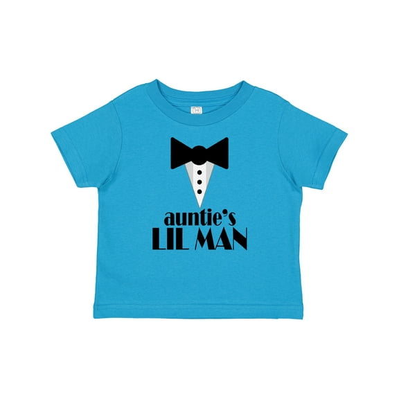 Inktastic Auntie's Lil Man Boys Baby T-Shirt