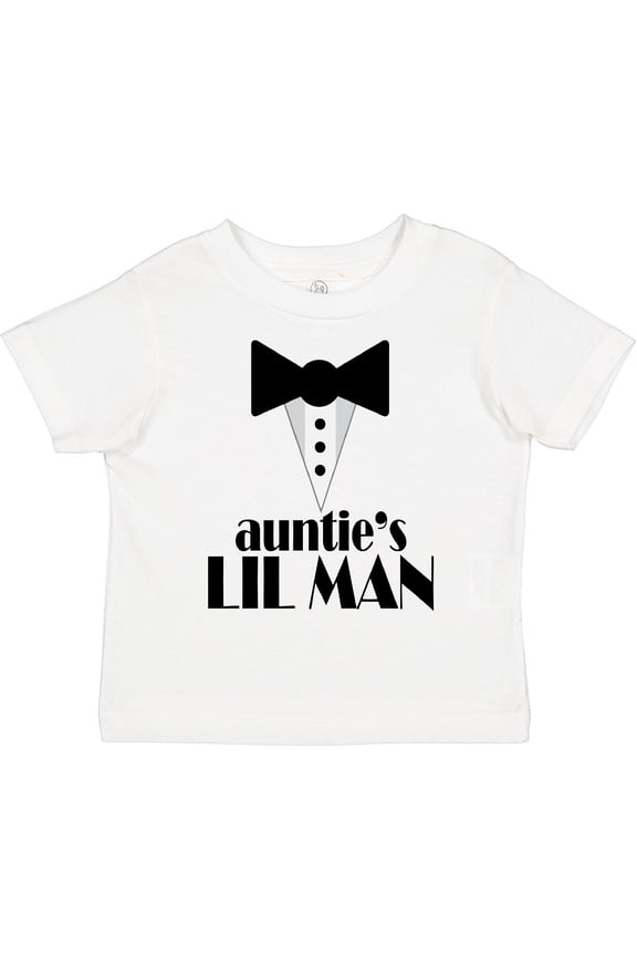 Auntie's Lil Man Boys Toddler T-Shirt