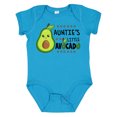 thumbnail image 1 of Inktastic Auntie's Little Avocado with Cute Baby Avocado Boys or Girls Baby Bodysuit, 1 of 5