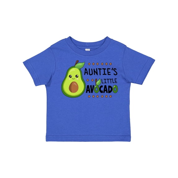 Inktastic Auntie's Little Avocado with Cute Baby Avocado Boys or Girls Toddler T-Shirt