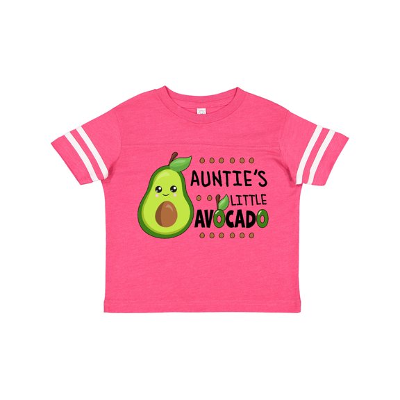 Inktastic Auntie's Little Avocado with Cute Baby Avocado Boys or Girls Toddler T-Shirt