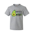 thumbnail image 1 of Inktastic Auntie's Little Avocado with Cute Baby Avocado Youth T-Shirt, 1 of 5
